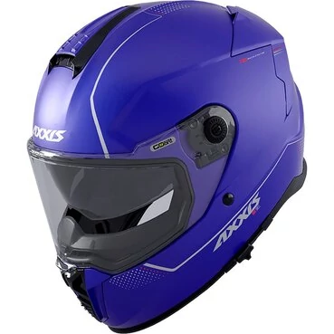 AXXIS FF122SV Hawk SV Solid Matt Blue мотошлем синий матовый