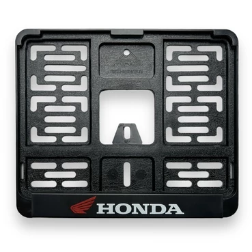 Рамка для номера мотоцикла нового образца Honda цветная 190*145мм