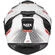 NOX - Integralhelm - N918 Meta - Wei und Rot