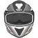 NOX - Integralhelm - N918 Meta - Wei und Rot