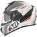 NOX - Integralhelm - N918 Meta - Wei und Rot