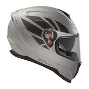 GARI G80 Fly-R Full Face Helmet Серебристый