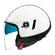 NEXX SX.60 Sienna Open Face Helmet Черно-белый