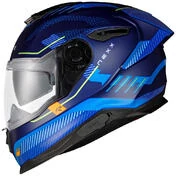 NEXX Y.100R Baron Full Face Helmet Indigo Blue MT