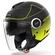 AIROH Helios Map Open Face Helmet yellow matt