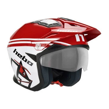 HEBO Zone 5 Air Line Open Face Helmet Красный