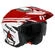 HEBO Zone 5 Air Line Open Face Helmet Красный