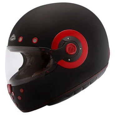 SMK Retro Full Face Helmet Черный