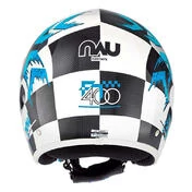 NAU N400 Free Trial Open Face Helmet Бело-синий