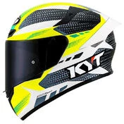 KYT TT-Course Gear Full Face Helmet Черно-желтый