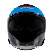AXXIS OF504SV Mirage SV Damasko C7 Open Face Helmet Синий