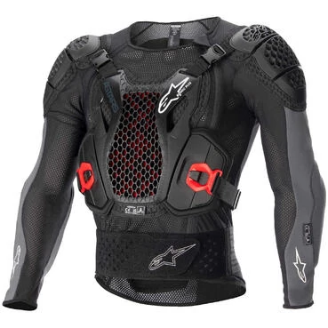 Chest Moto Cross Enduro Alpinestars BIONIC PLUS V2 Red Anthracite Black