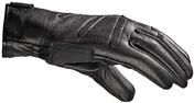 Perforated Leather Motorcycle Gloves CE Custom Spidi Summer GLORY Black