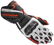 Spidi Racing Leather мотоперчатки CARBO 5 White Red