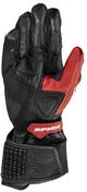 Spidi Racing Leather Gloves CARBO 5 White Red