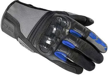 Touring Spidi TX-2 Summer Fabric Motorcycle мотоперчатки Black Blue