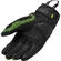 Rev'it DUTY Summer Motorcycle Gloves Black Yellow Neon