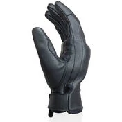 Harisson LISBONNE Black Leather Motorcycle Gloves