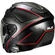Hjc F31 LUDI MC1SF Jet Motorcycle Helmet Matt Black Red