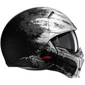 Hjc i20 FURIA MC5 Jet Motorcycle Helmet Black Grey