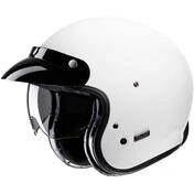 Motorcycle Helmet Jet Custom Hjc V31 White