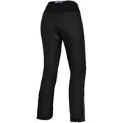 Women's Shortened Motorcycle Pants In Ixs ANNA-ST 2.0 Black Fabric