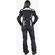 Women's Shortened Motorcycle Pants In Ixs ANNA-ST 2.0 Black Fabric