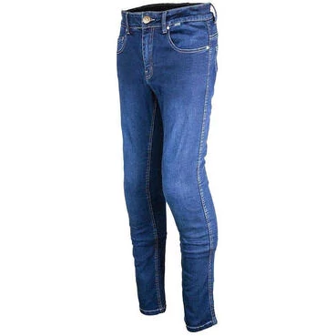 Motorcycle Jeans Woman Gms RATTLE LADY Blue L30