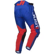 Just1 J-COMMAND Competition Cross Enduro Motorcycle Pants Blue Red White
