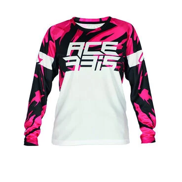 Acerbis Mx J-kid Four Jersey White Violet Фиолетовый