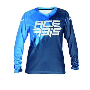 Acerbis Mx J-kid Three Jersey Blue White Синий