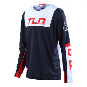 Troy Lee Designs Gp Fractura Kid Jersey Blue Синий