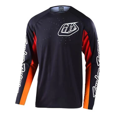 Troy Lee Designs Se Ultra Streamline Jersey Black Черный