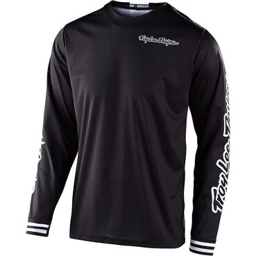 Troy Lee Designs Gp Mono Jersey Black Черный