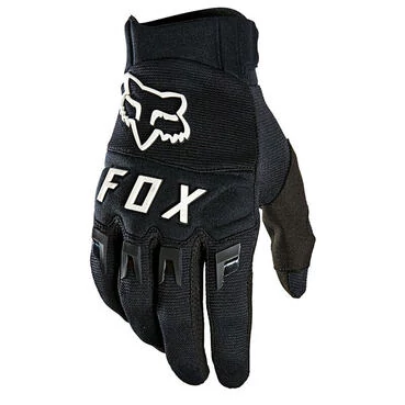 Fox Dirtpaw 2021 мотоперчатки Black White Черный
