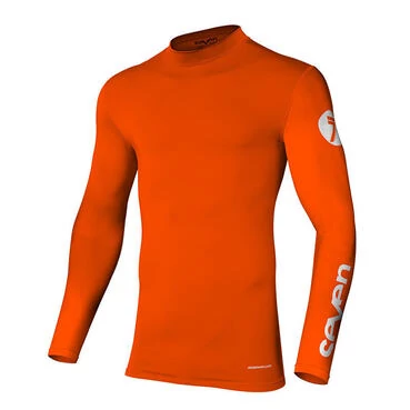 Seven Zero Compression Jersey Orange Fluo Оранжевый