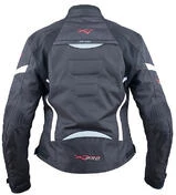 Moto jacket Fabric A-Pro Sports Hassen Lady Black