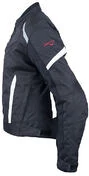 Moto jacket Fabric A-Pro Sports Hassen Lady Black