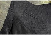 Motorcycle Jacket for Woman in Perforated Fabric Ixon ORION LADY Black Khaki Pink