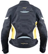 Moto jacket Fabric A-Pro Sports Hassen Lady Fluo