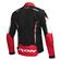 Ixon Striker Air Wp Jacket Black White Red Красный