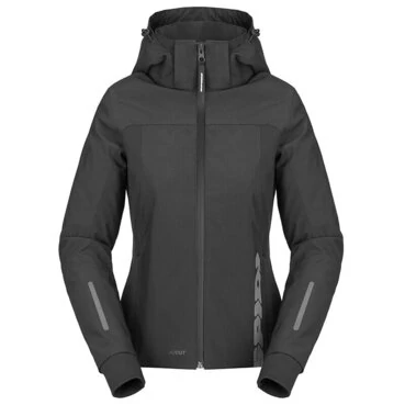 Spidi Hoodie H2out 2 Lady Jacket Black Черный