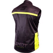 Gillet Moto Cross Shot Bodywarmer lite 2.0 Black Yellow Fluo