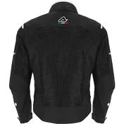 3 Layers CE Acerbis ON ROAD RUBY Motorcycle Jacket Black White