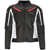 Women's Technical Motorcycle Jacket in Acerbis X-MAT CE Lady Black Pink Fabric