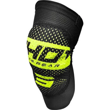 Moto Cross Enduro Shot AIRLIGHT Knee Brace Black Yellow Fluo