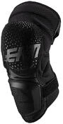 Moto Cross Enduro Knee Pads Leatt 3DF Hybrid Black
