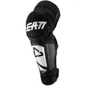 Knee Pads Moto Cross Enduro Leatt 3DF Hybrid EXT Child White Black