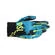 Alpinestars As-dsl Shotaro Gloves Turquoise Red Синий