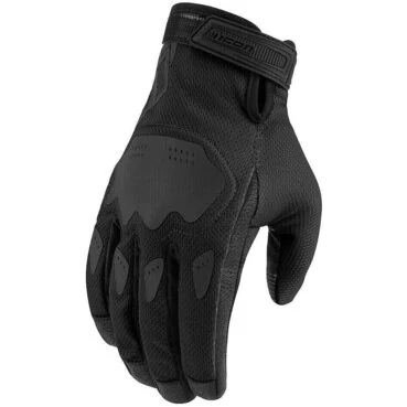 Icon HOOLIGAN CE Summer Motorcycle мотоперчатки Black